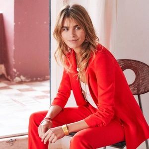 Sezane Sarina Blazer Coral FR36